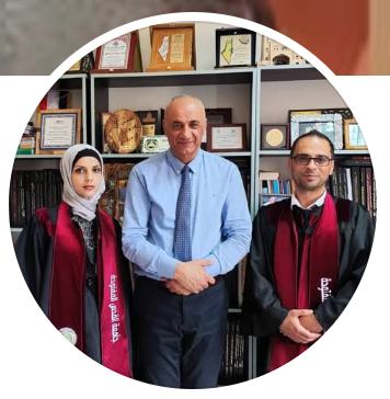الزوجان أحمد وسهام.. نجاح استثنائي في جامعة القدس المفتوحة